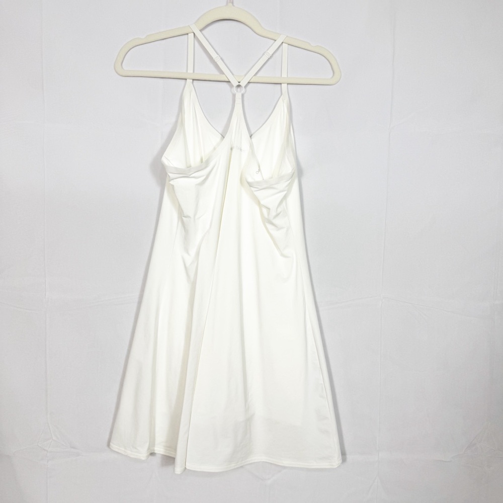 Outdoor Voices The Exercise Dress Tennis Athletic Workout White Lined - Picture 4 of 14